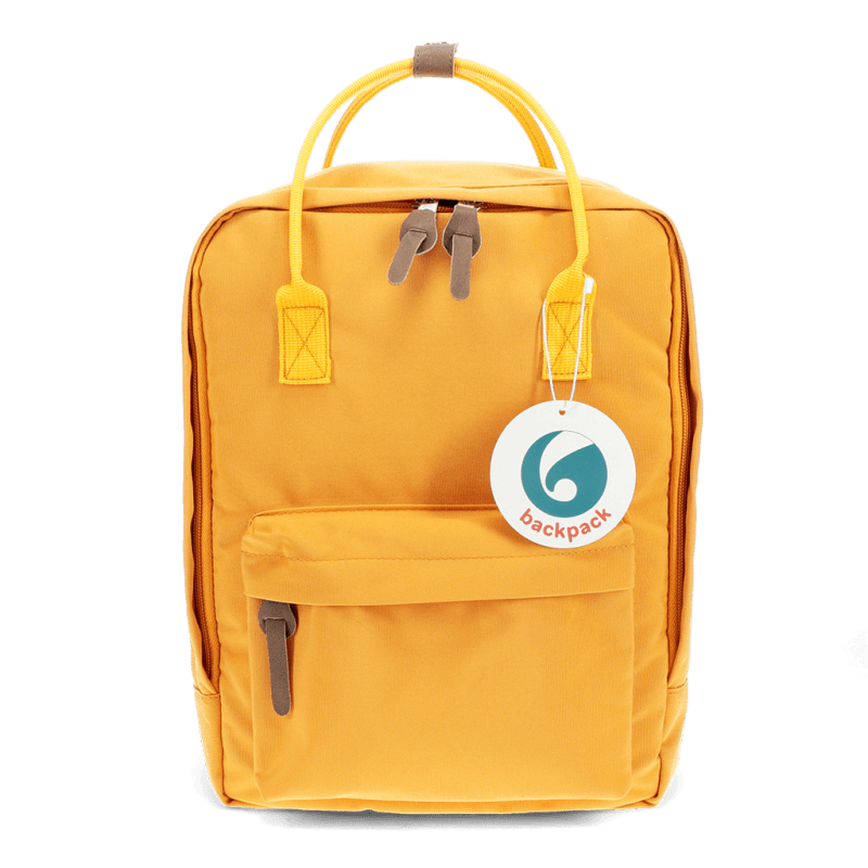 Rex London compacte rugzak 8L geel
