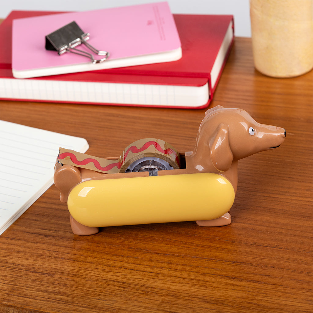 Rex London - Plakbandhouder met Plakband Hot Dog