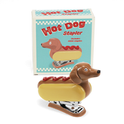 Rex London - Mini nietmachine met 1000 nietjes - Hotdog
