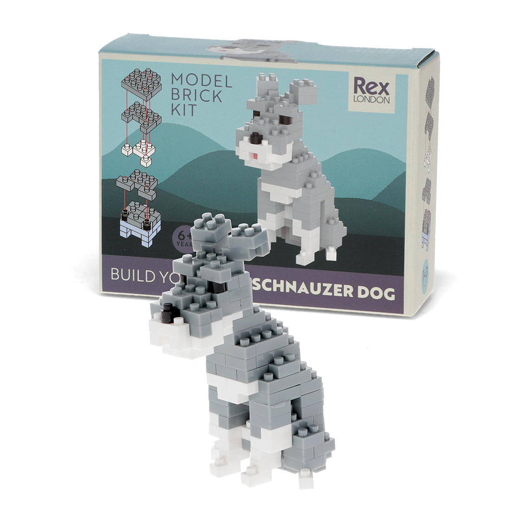 Rex London - Bouwstenen Hond Schnauzer