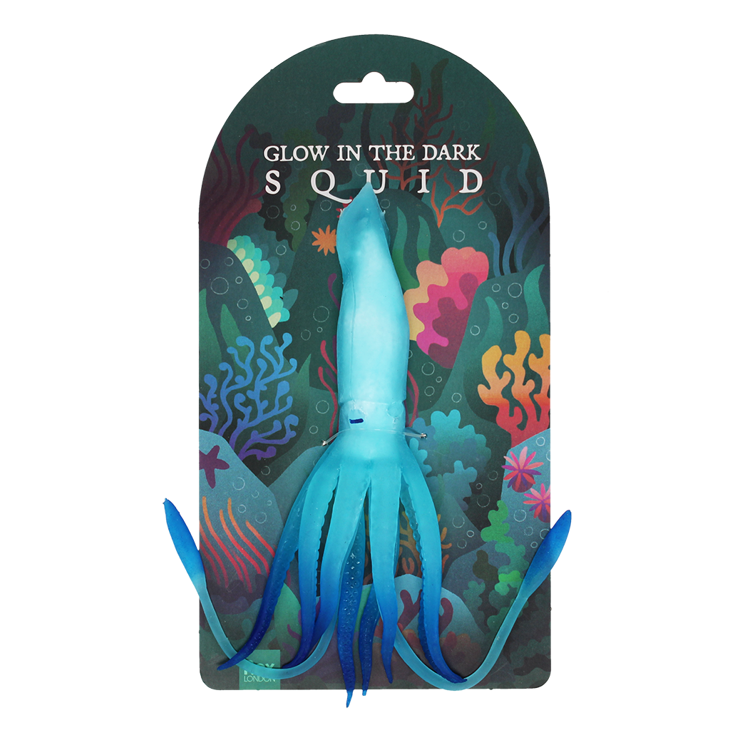 Rex London - Knijpfiguur Inktvis Glow in the Dark