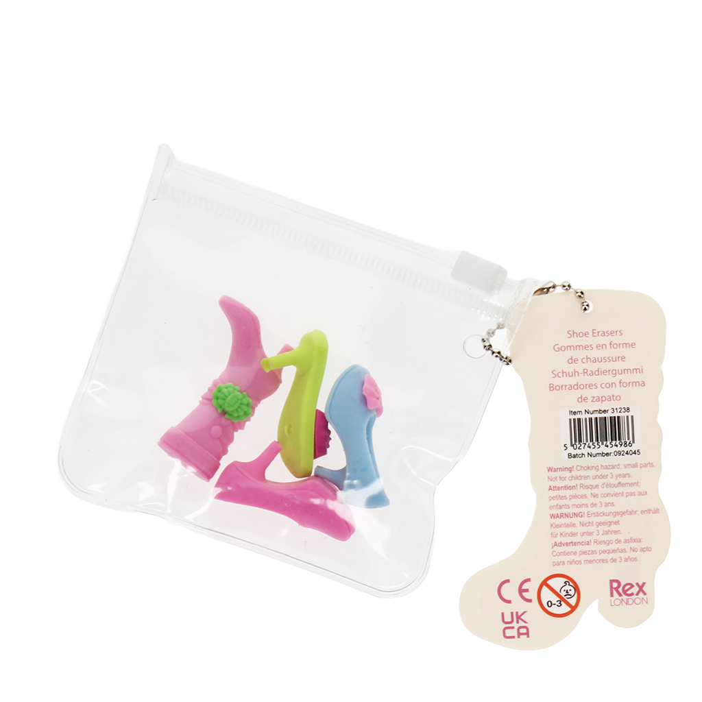 Rex London - Gummetjes Schoenen (set van 4)