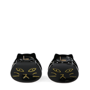 Rex London - Mini Haarknijpers Zwarte Katten (set van 2)