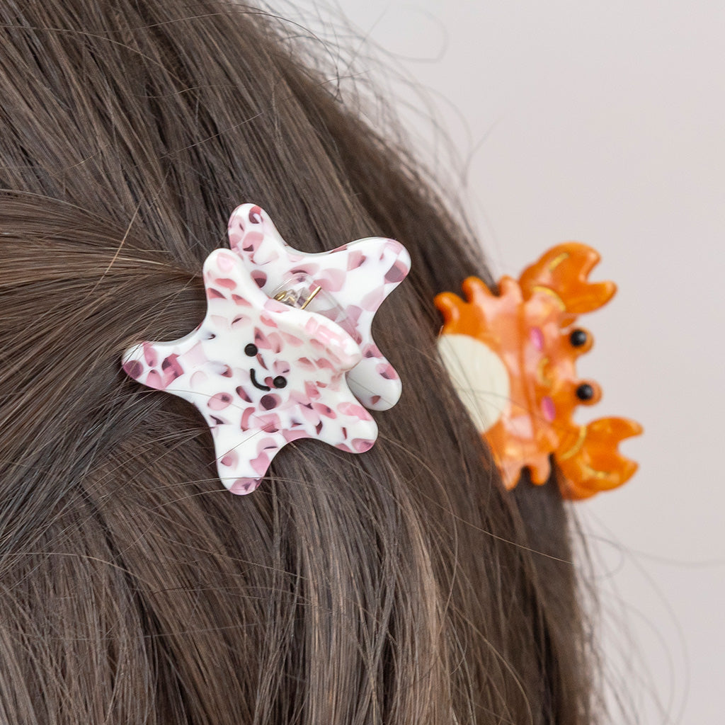 Rex London - Mini haarklauwtjes (set van 2) - Zeedieren