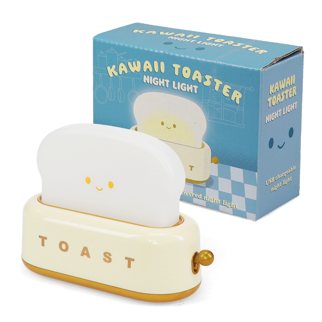Rex London - USB Oplaadbaar Nachtlampje Kawaii Broodrooster