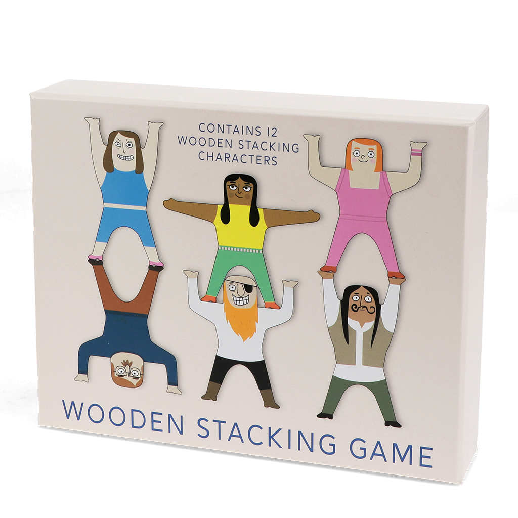 Rex London - Houten Stapelfiguren Spel