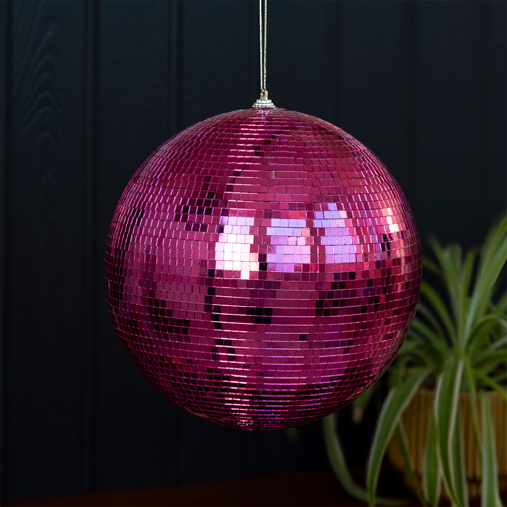 Rex London - Hangende discobal 20cm roze