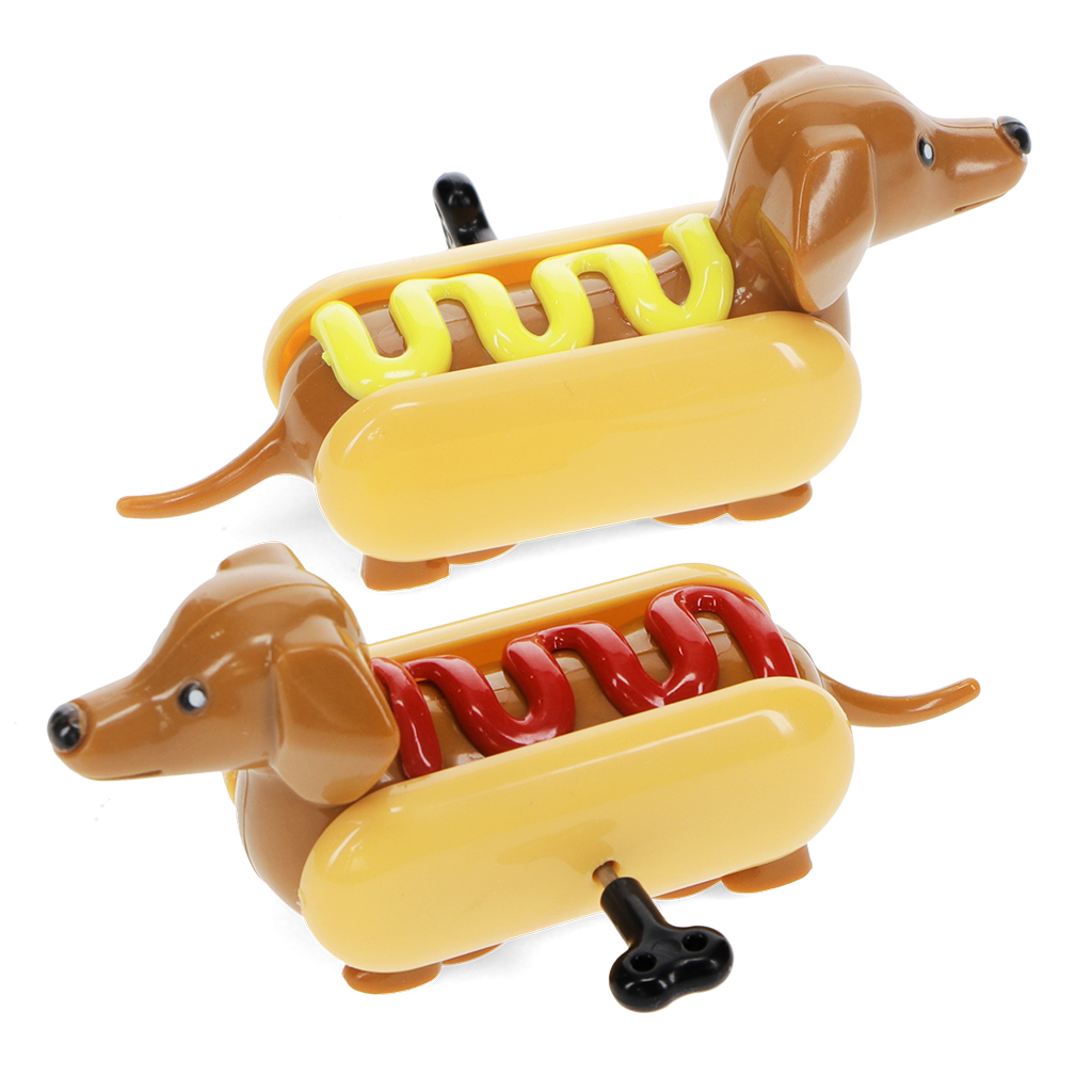 Rex London - Opwindbare Raceauto's Hotdog (set van 2)