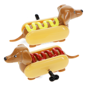 Rex London - Opwindbare Raceauto's Hotdog (set van 2)