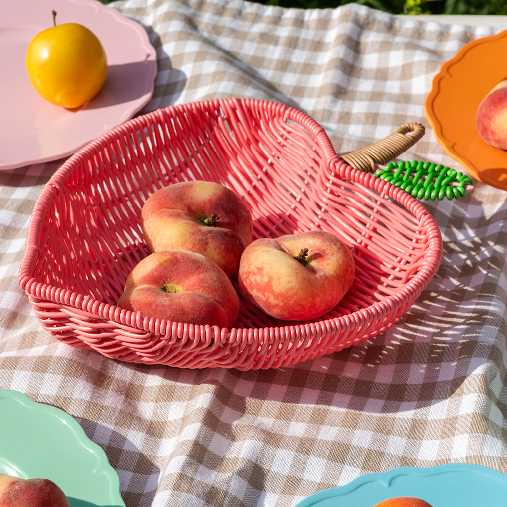 Rex London - Geweven Fruitmandje Aardbei
