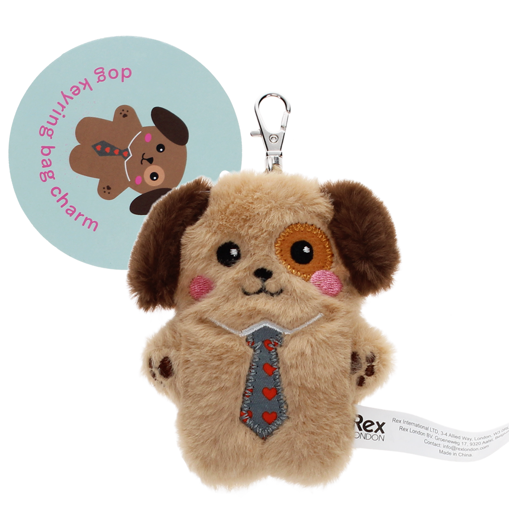 Rex London - Pluche Sleutelhanger Hond