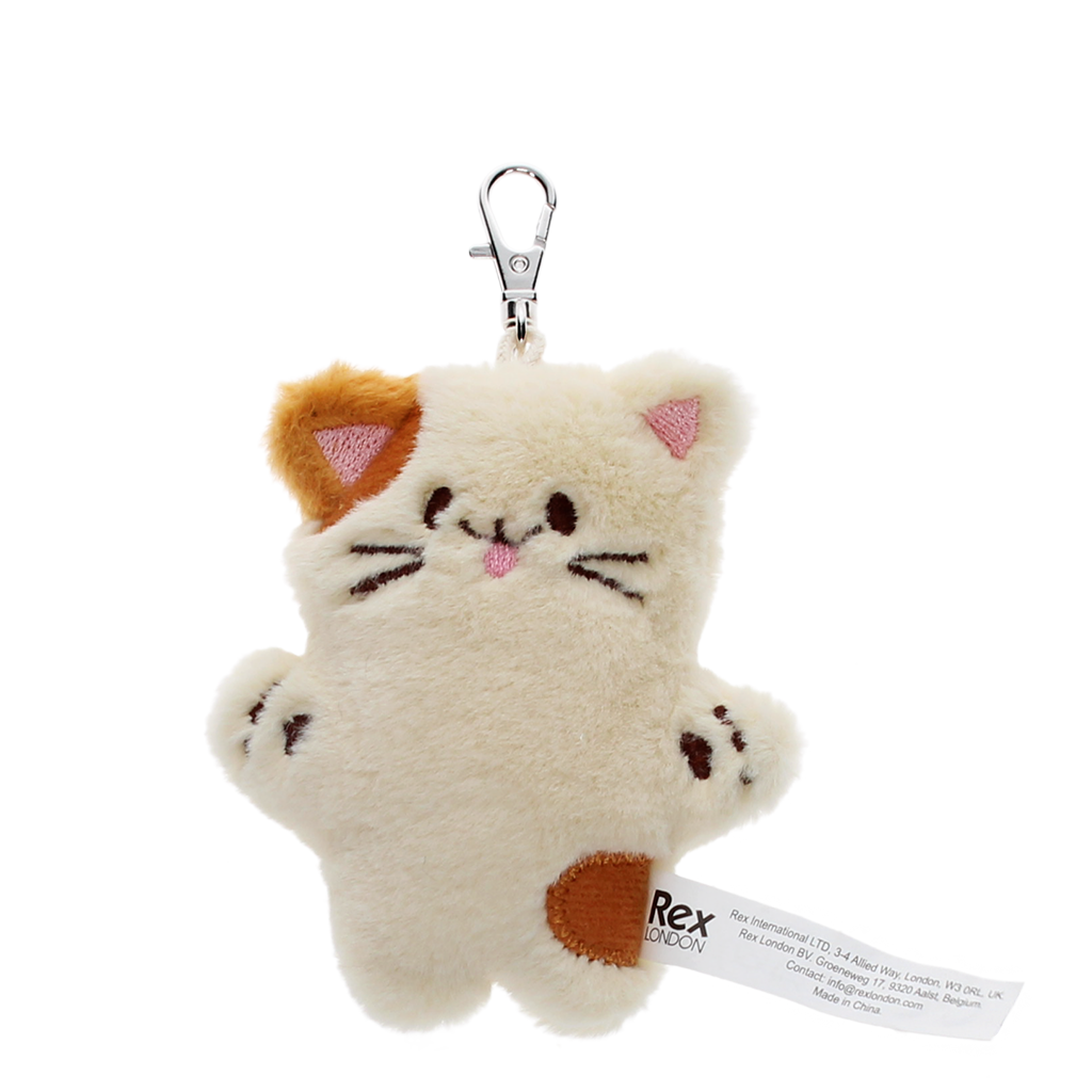 Rex London - Sleutelhanger tashangar pluche kat