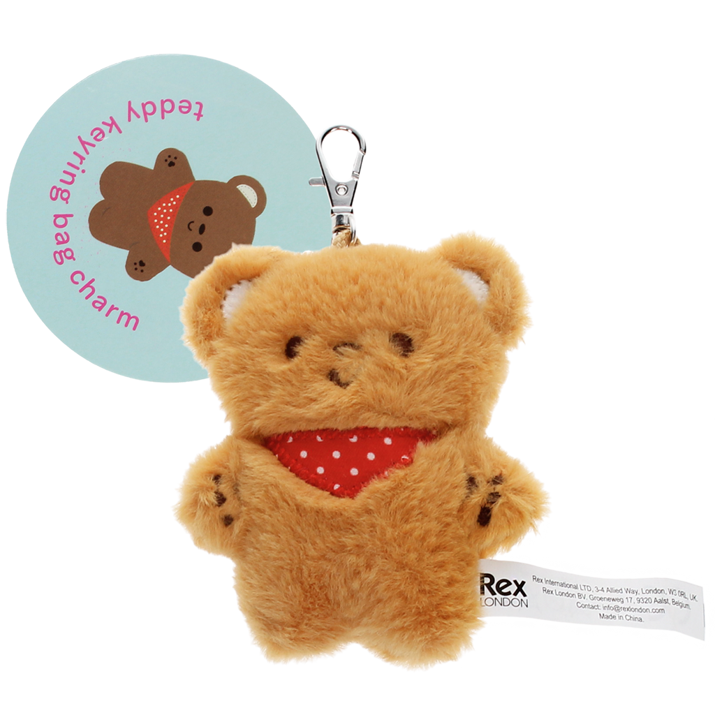 Rex London - Pluche Sleutelhanger Teddybeer