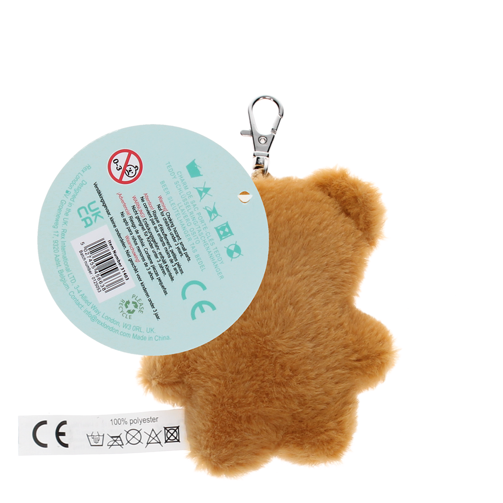 Rex London - Pluche Sleutelhanger Teddybeer