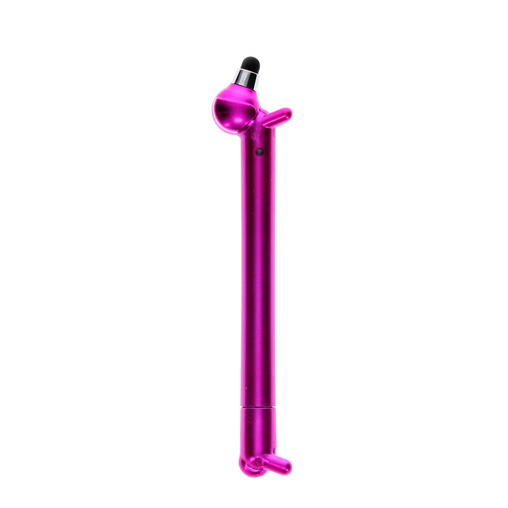 Rex London - Teckel Pen met Stylus - Roze