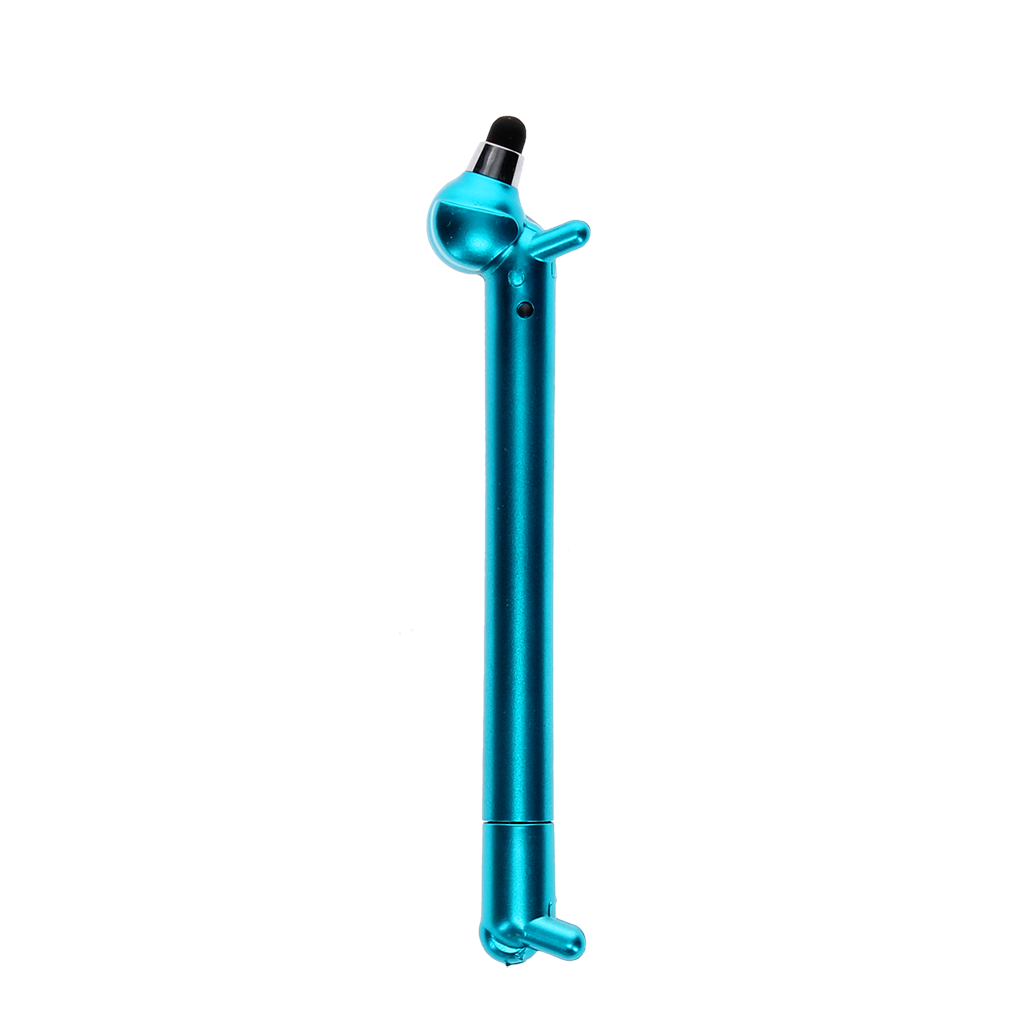 Rex London - Teckelpenvorm Balpen met Stylus - Blauw