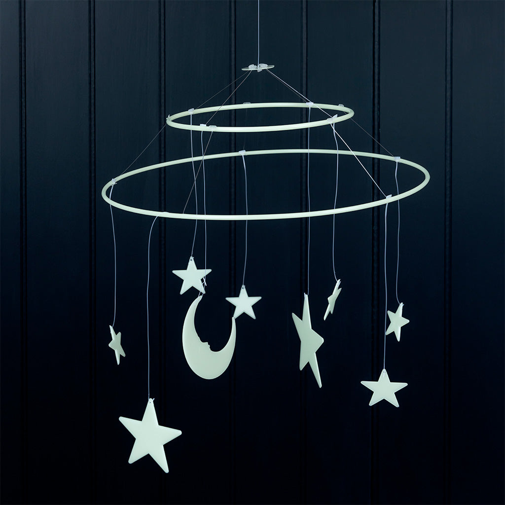 Rex London - Glow in the Dark Mobiel Maan en Sterren