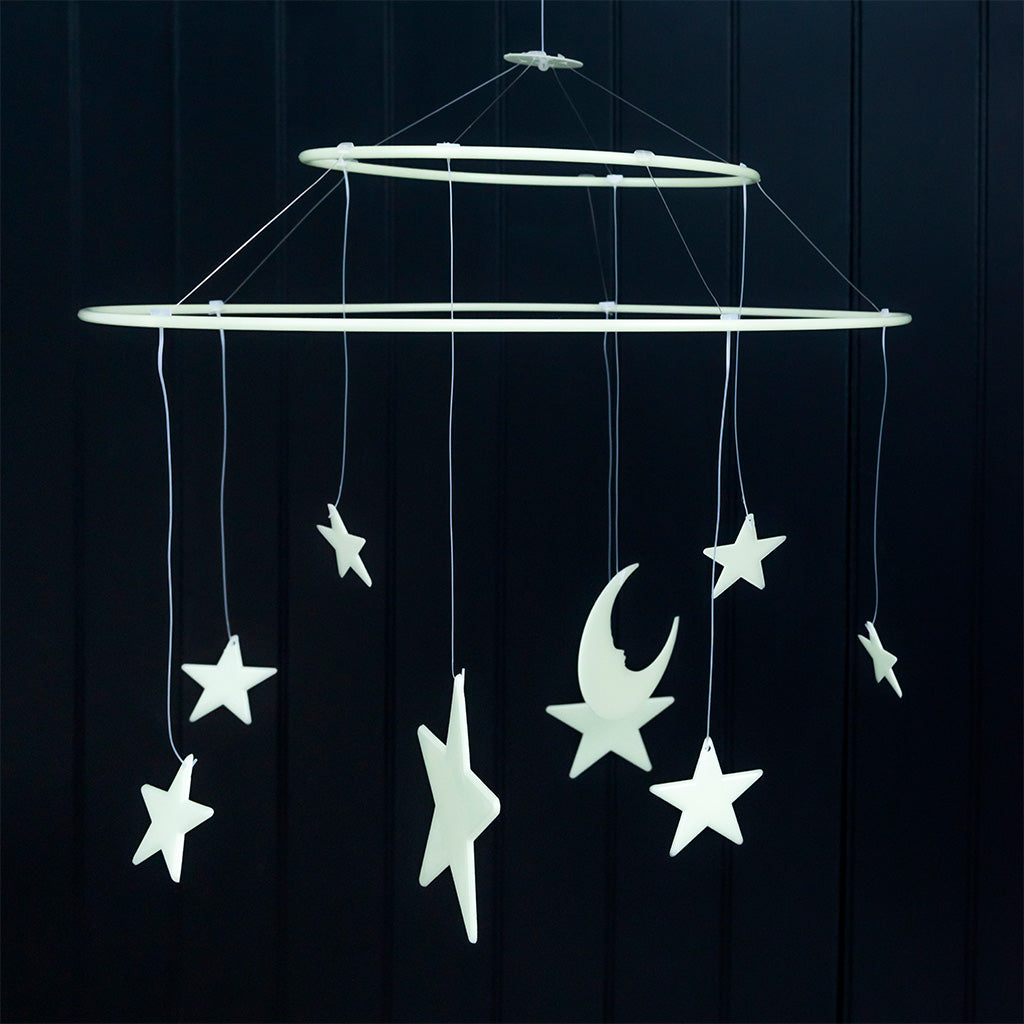 Rex London - Glow in the Dark Mobiel Maan en Sterren