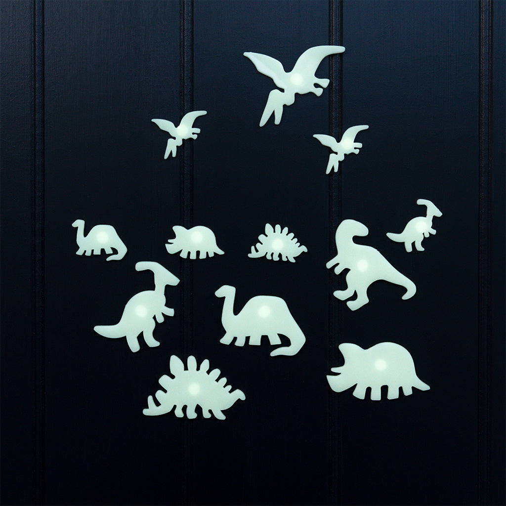 Rex London - Glow in the Dark Dinosaurus Stickers (24 stuks)