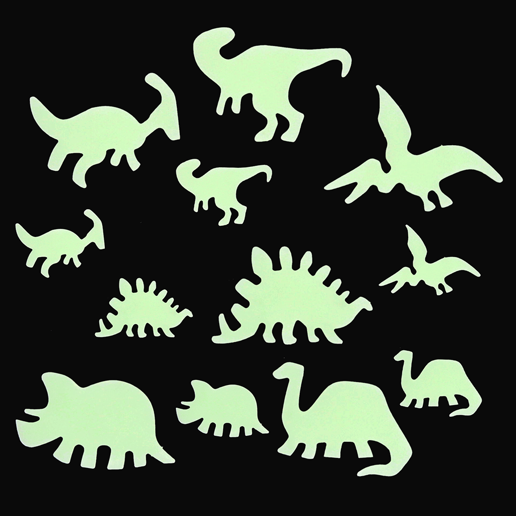 Rex London - Glow in the Dark Dinosaurus Stickers (24 stuks)