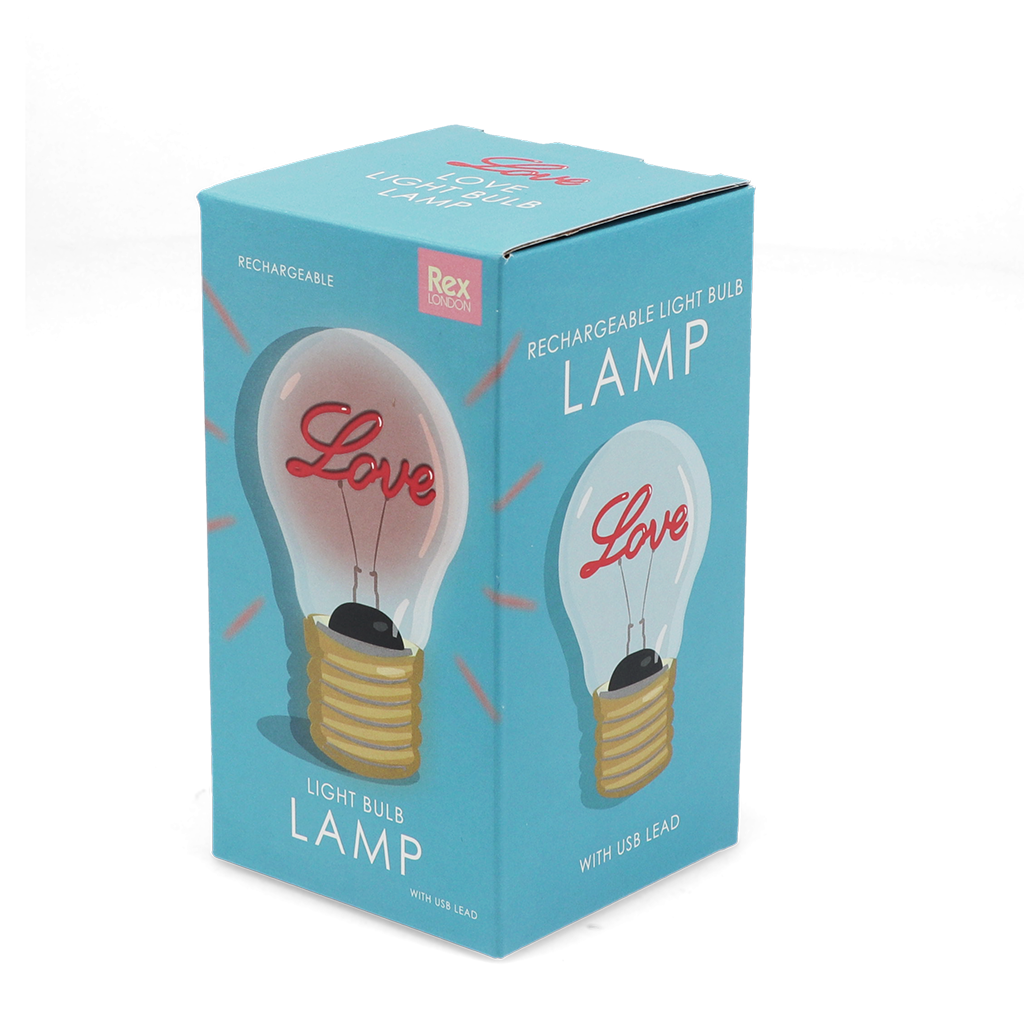 Rex London - USB Oplaadbare Lampje Love