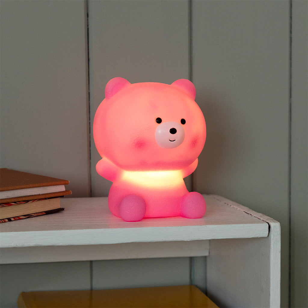 Rex London - Nachtlampje Roze Teddybeer
