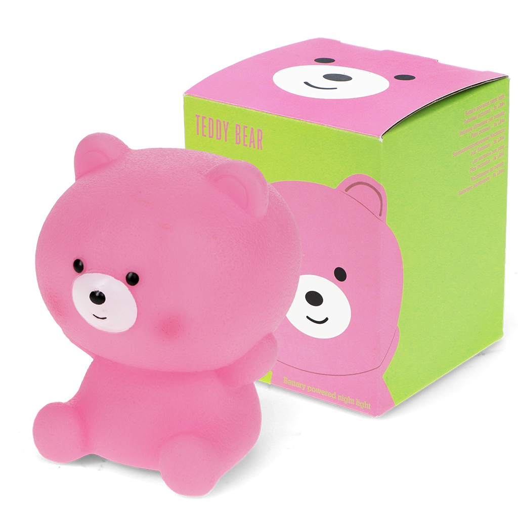 Rex London - Nachtlampje Roze Teddybeer