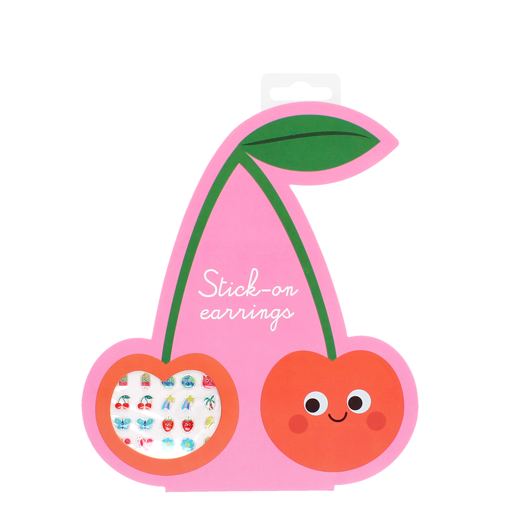 Rex London - Plakoorbelletjes (40 paar) - Cherry