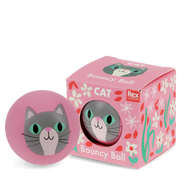 Rex London - Stuiterbal Kat (roze)