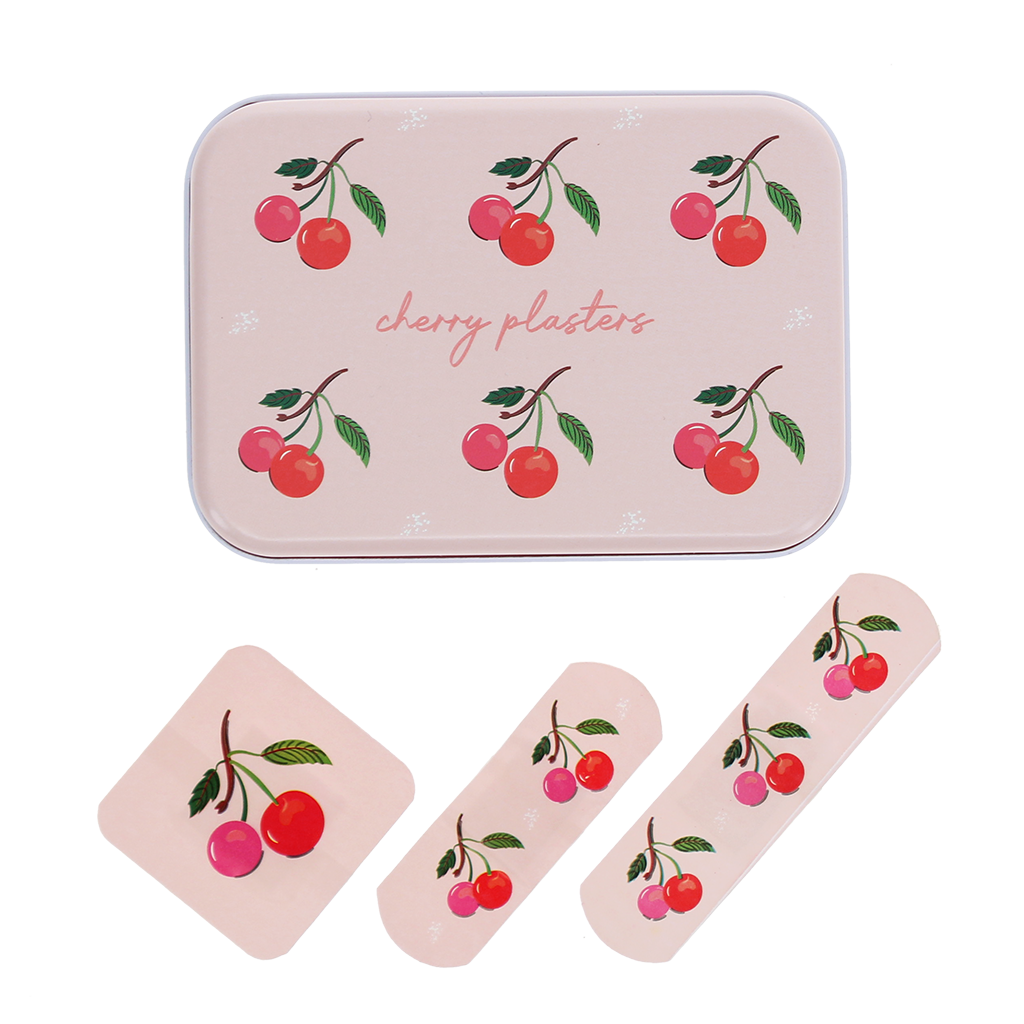 Rex London - Pleisters in blikje Little Cherry (30 stuks)