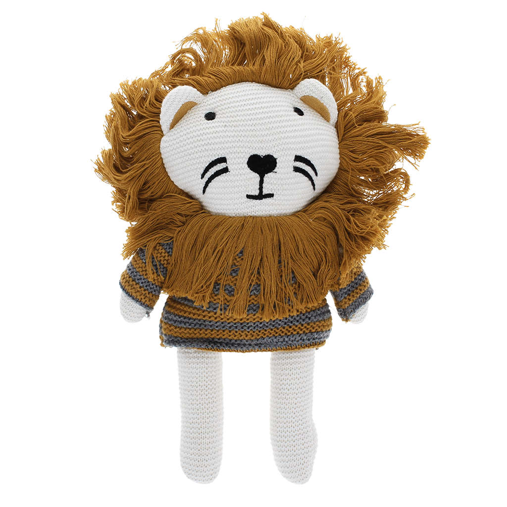 Rex London - Gebreide Knuffel Leeuw