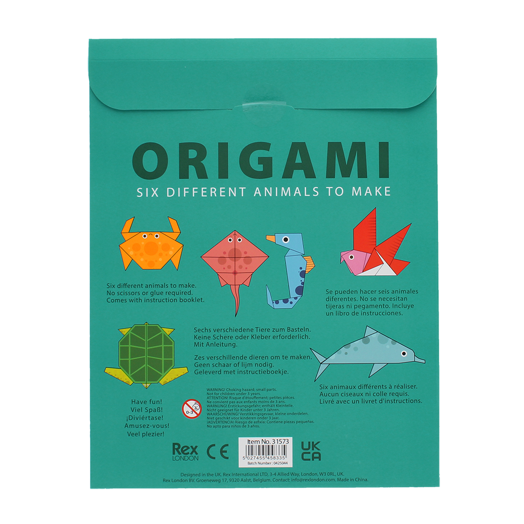 Rex London - Maak je eigen origami dieren