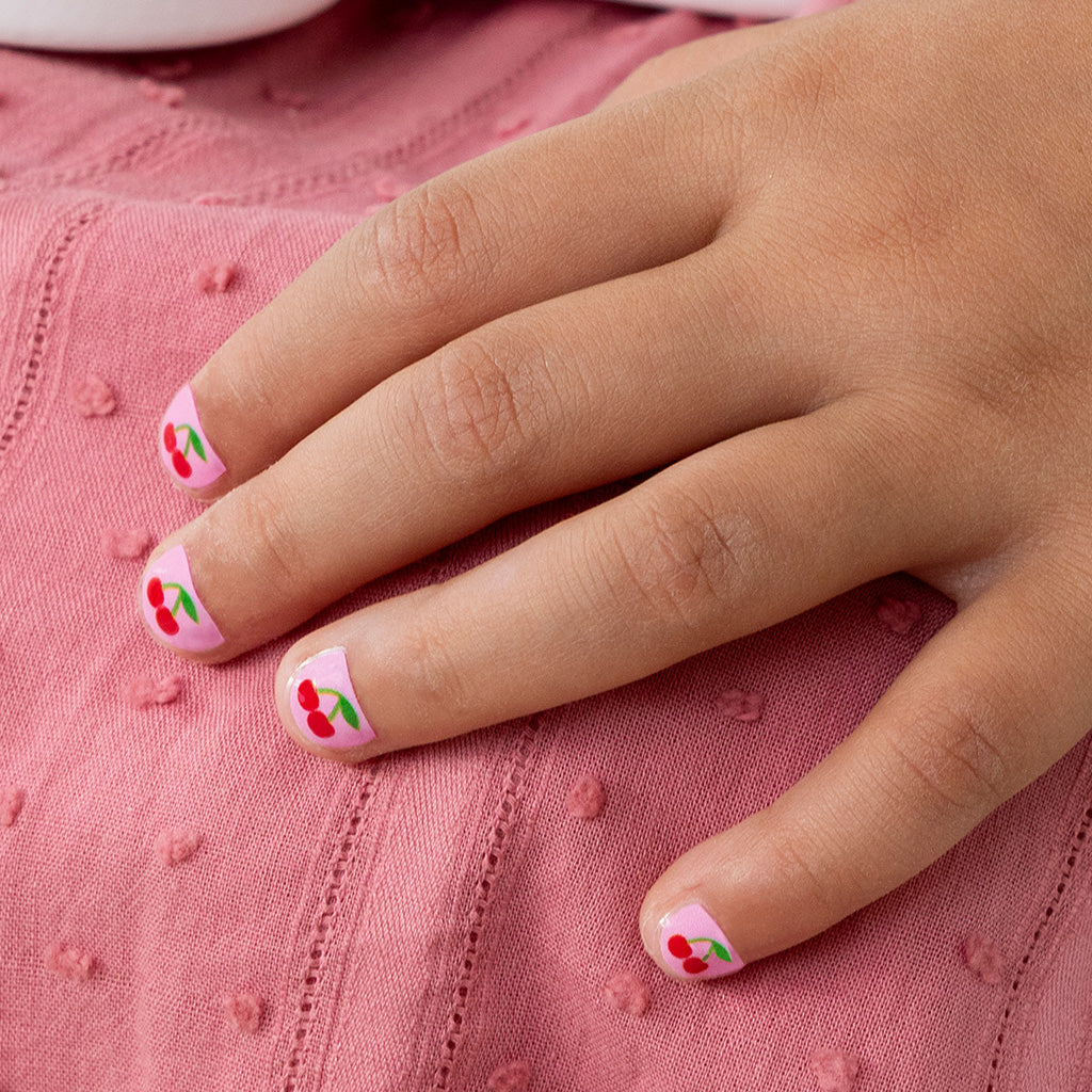Rex London - Nagelstickers voor kinderen Cherry (100 stuks)