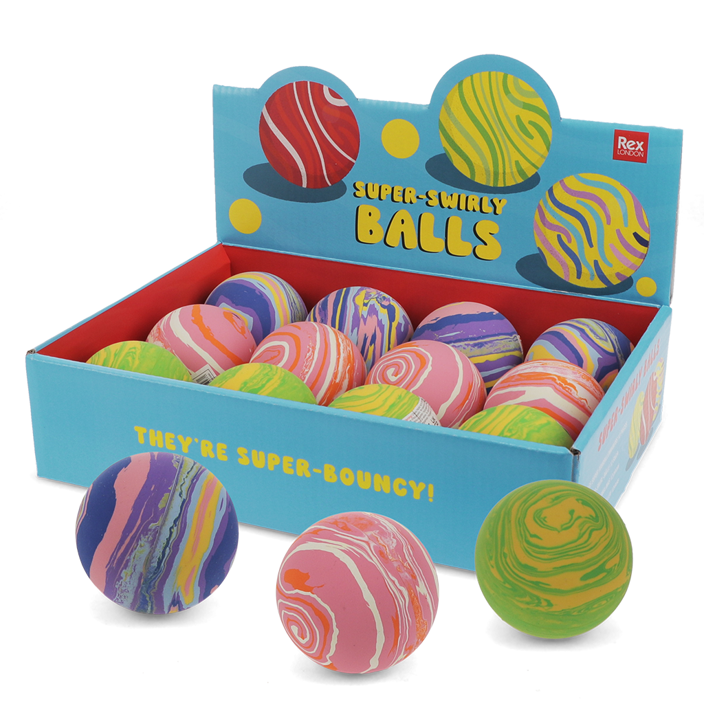 Rex London - Stuiterballen met Werveldraaipatroon