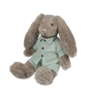 Rex London - Pluche Knuffelkonijn in Blauw Pakje