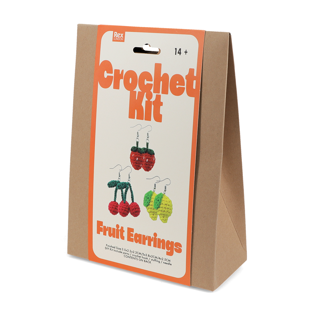 Rex London - Haakpakket Oorbellen Fruit