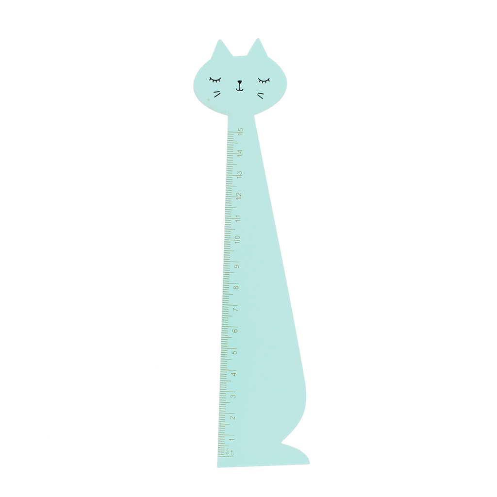 Rex London - Liniaal Blauwe Kat