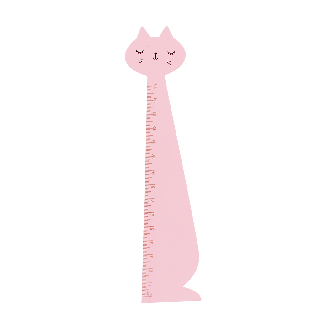Rex London - Liniaal Roze Kat