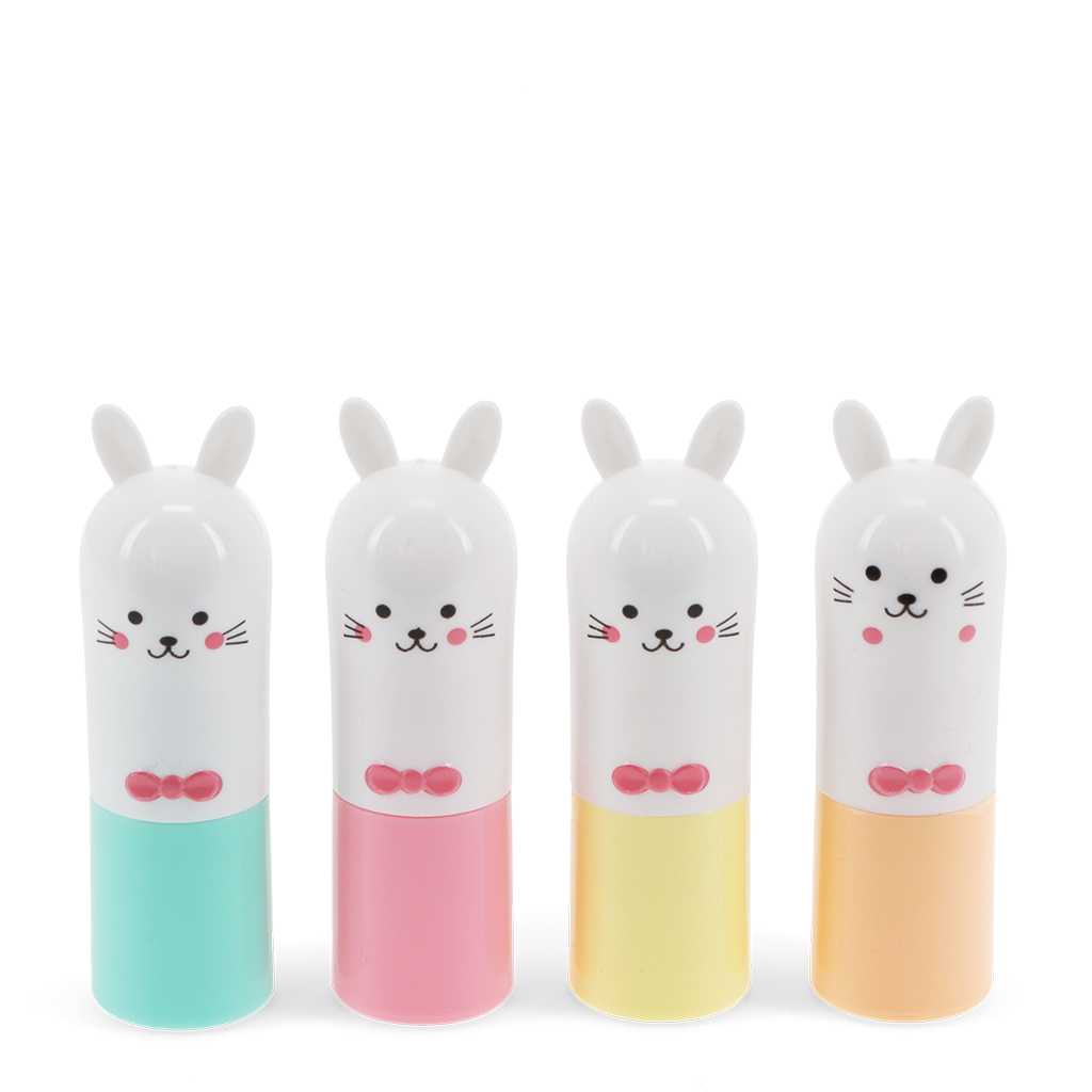 Rex London - Mini Markeerstiften Konijn (set van 4)