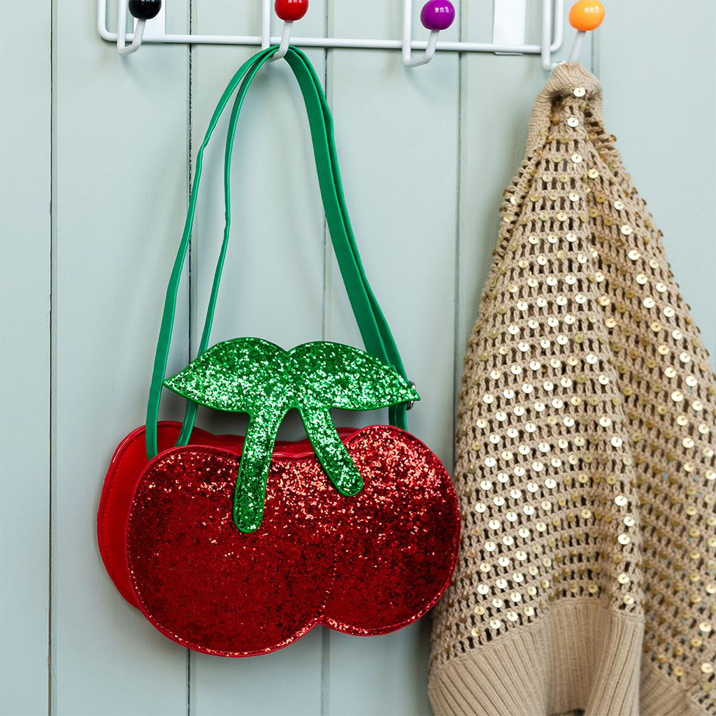 Rex London - Glitter Handtas Kersen