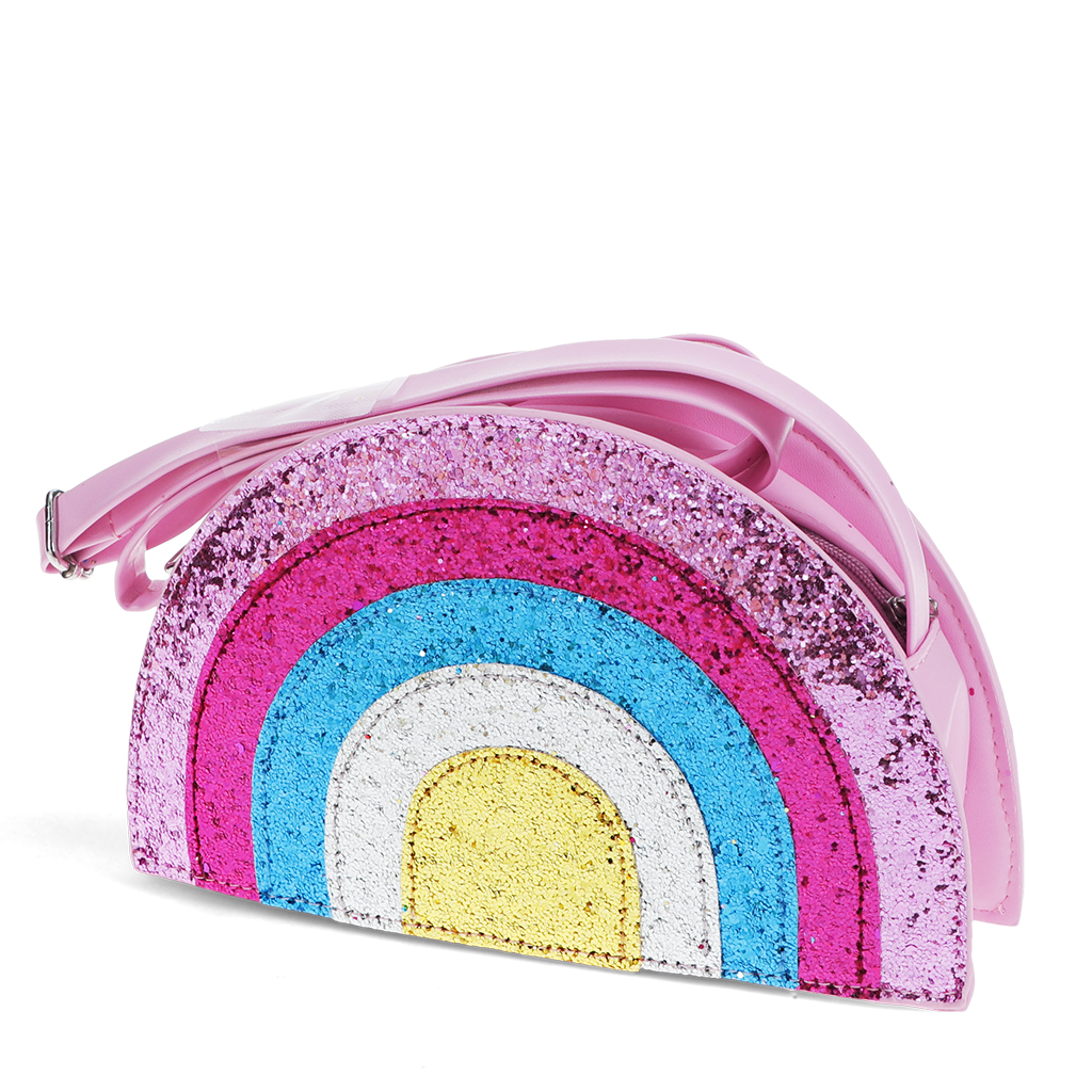 Rex London - Glitter Handtas Regenboog