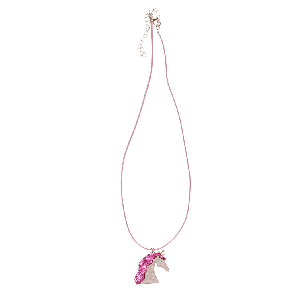 Rex London - Glitter Ketting Eenhoorn