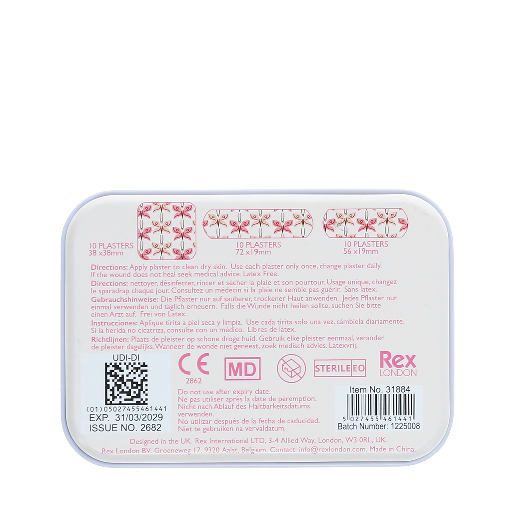 Rex London - Pleister in blik tuinieren Meadow Breeze (30 stuks)