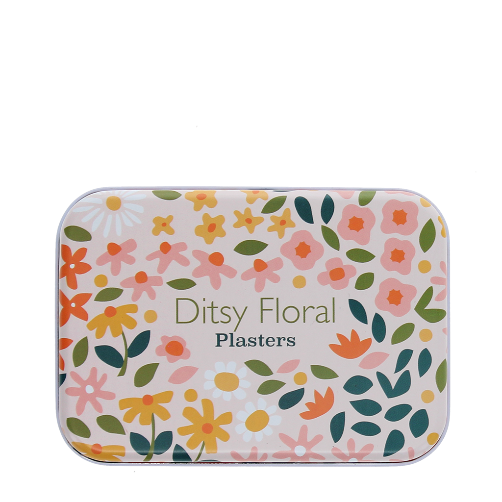 Rex London - Pleisters in blik (30 stuks) - Ditsy Floral