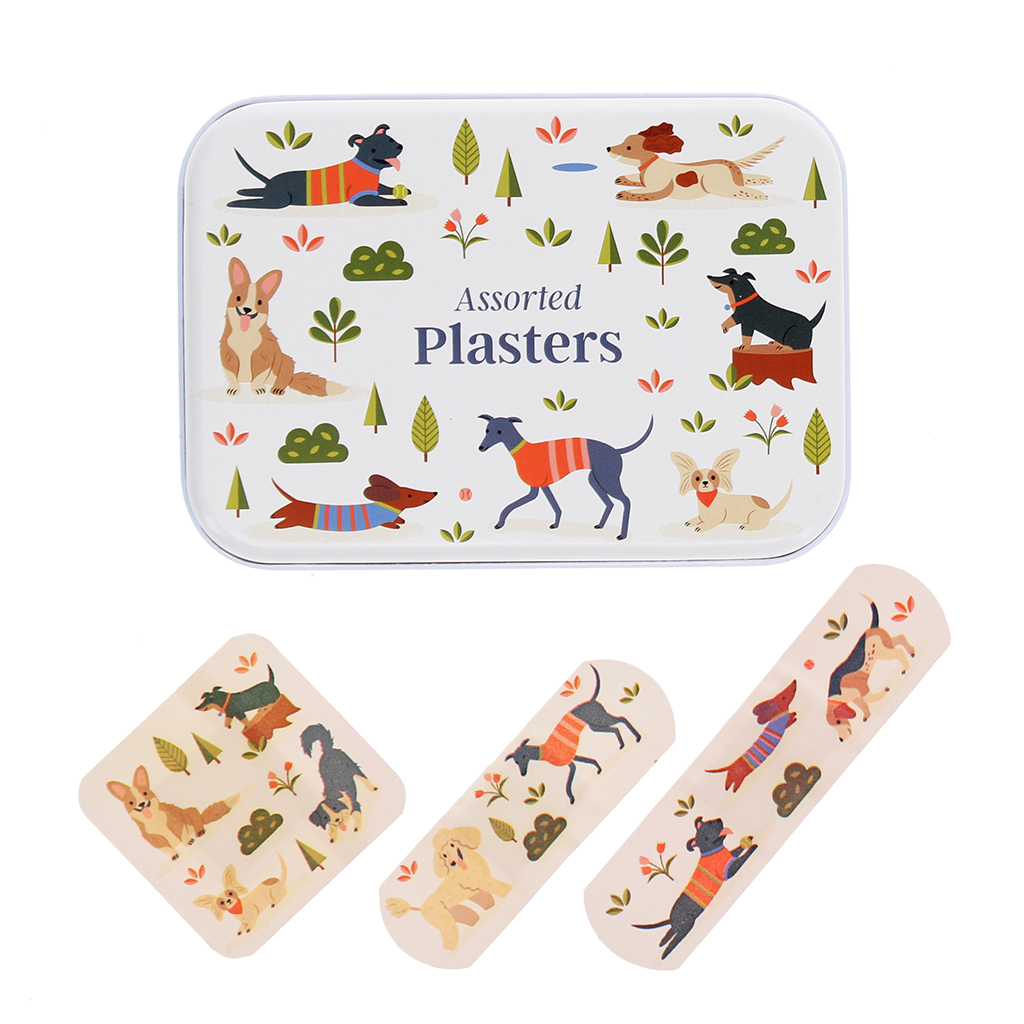 Rex London - Pleisters in blikje (30 stuks) - Dog Park