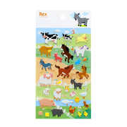 Rex London - 3D Stickers Boerderijdieren