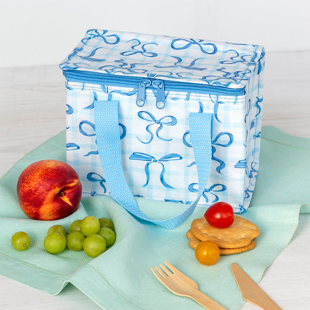 Rex London - Geïsoleerde Lunchtasje Blauwe Strikjes
