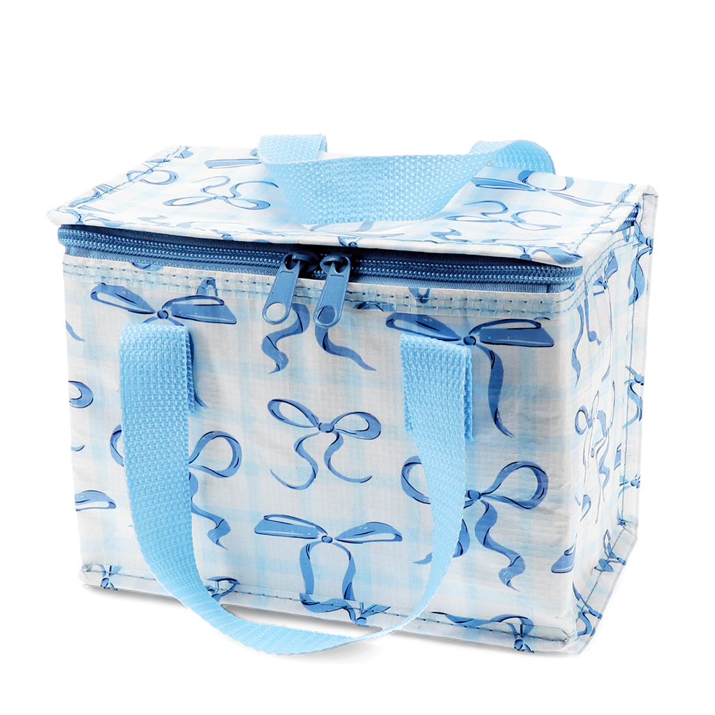Rex London - Geïsoleerde Lunchtasje Blauwe Strikjes