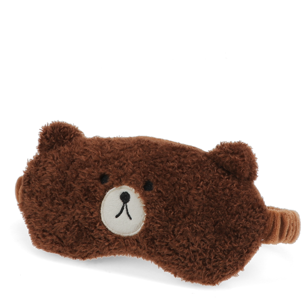 Rex London - Pluche Reisogslapmasker Bob Beer