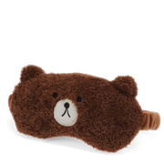 Rex London - Pluche Reisogslapmasker Bob Beer